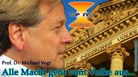 Alle Macht Geht Vom Volke Aus Michael Friedrich Vogt Top Info