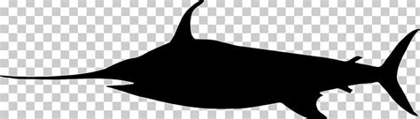 Silhouette Swordfish PNG, Clipart, Animals, Artwork, Black, Black And White, Carnivoran Free PNG ...