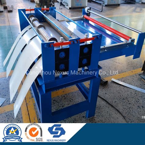 Mini Electric Steel Slitting Machine Metal Sheet Slitter For PPGI Coils