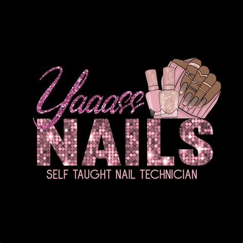 Diy Nail Logo Nail Tech Logo Nails Logo Nail Salon Logo Etsy