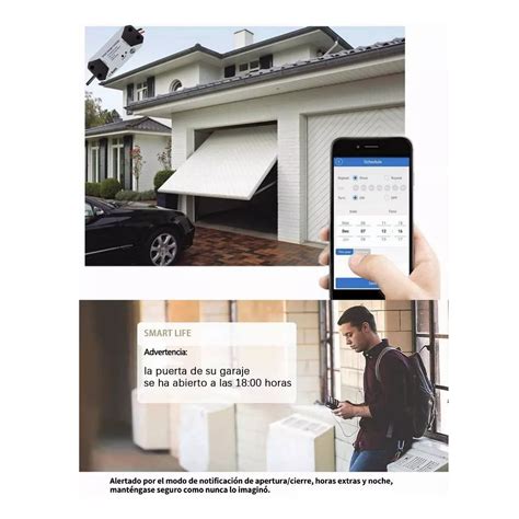 Controlador Inteligente De Port N Garaje Wifi Eo Safe Imports Esi