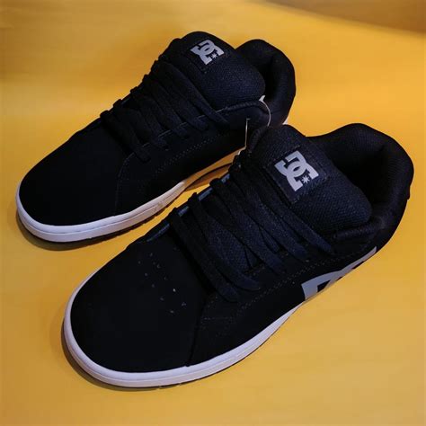 Gaveler Black Gray White Dc Shoes Men S Fashion Footwear