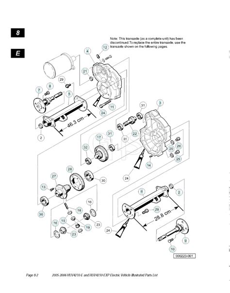 Husqvarna HUV4210E Transmission GHS