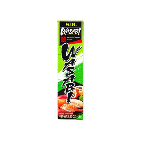 Prepared Wasabi In Tube 43g Search Products Sandb Foods Global Site