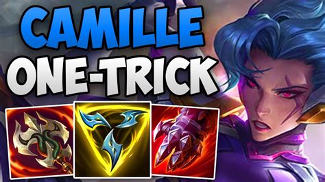 Challenger Camille One Trick Dominates With Buffed Camille Challenger Camille Top Patch 13