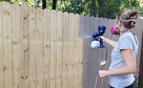 How to Stain a Wood Fence [And What To Know Before You Start] - ManMadeDIY