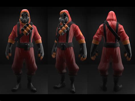 ArtStation - The red pyro - Team Fortress 2