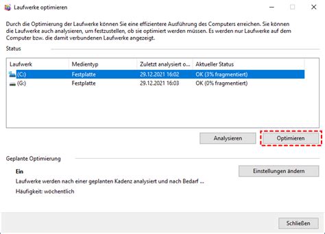 Methoden Wie Geht Das Defragmentieren In Windows