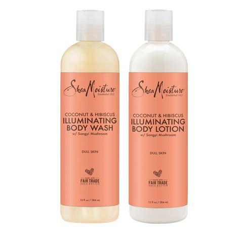 Sheamoisture Body Wash And Shea Moisture Lotion Coconut And Hibiscus