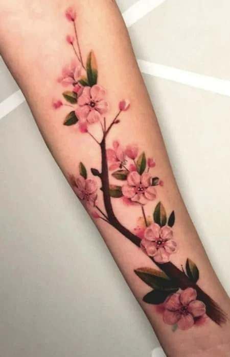 Cherry Blossom Tree Tattoos