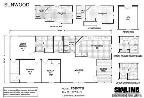 Manufactured Home and Tiny Home Floor Plans | Eco Homes