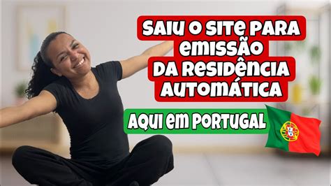 Chegou A Hora Seff Lan Ou Site Para Emiss O Do T Tulo De Resid Ncia