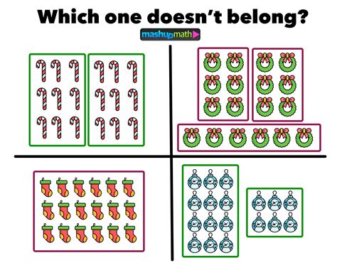 Which One Doesn T Belong Free Math Activities For Grades 1 8 Mashup Math