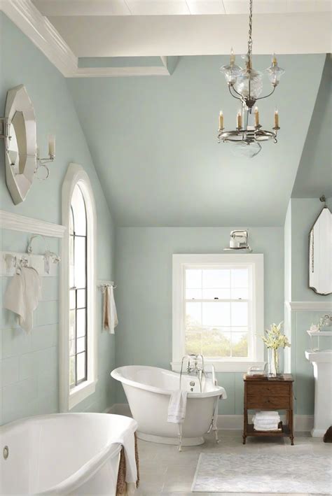 Bathroom Walls Sea Salt Sw 6204 2024 Wall Paint Guide Home Cabinet