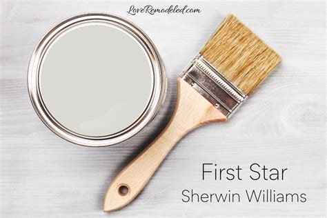 Sherwin Williams First Star Paint Color Love Remodeled