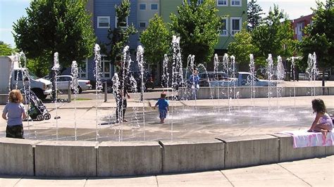 Fountains Splash Pads And Cooling Centers In The Portland Area