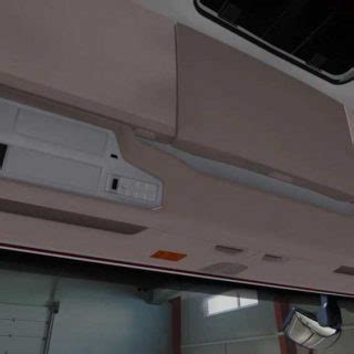 Intérieur Scania R S Blanc Rouge v1 0 ETS2 ETS2 Mod ATS Mod