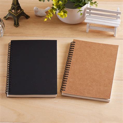 Papel Kraft Cl Sico Cuaderno De Bocetos Garabatos Cuaderno En Blanco