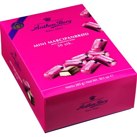 Anthon Berg Mini Marzipan Bars Bordershop