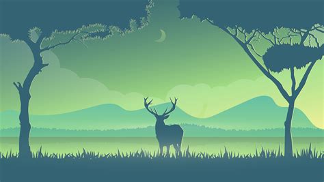 Wildlife Background Vector Art, Icons, and Graphics for Free Download