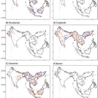 Area Of Land Cover And Land Use LCLU Types And Their Temporal Changes