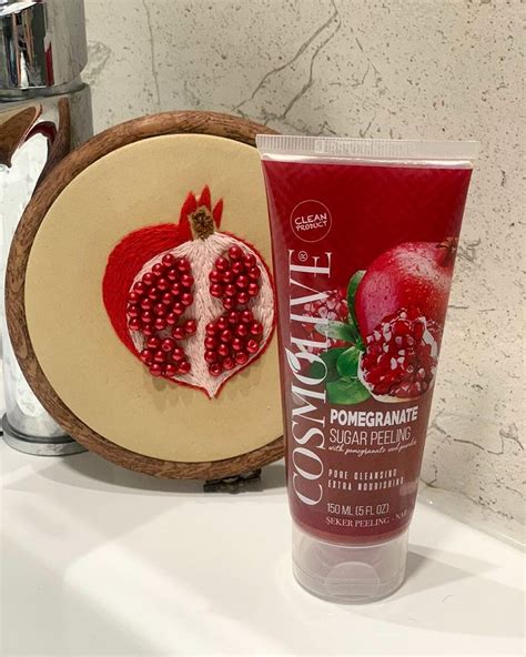 Olivos Beauty Care Cosmolive Face Body Sugar Scrub Pomegranate Ml