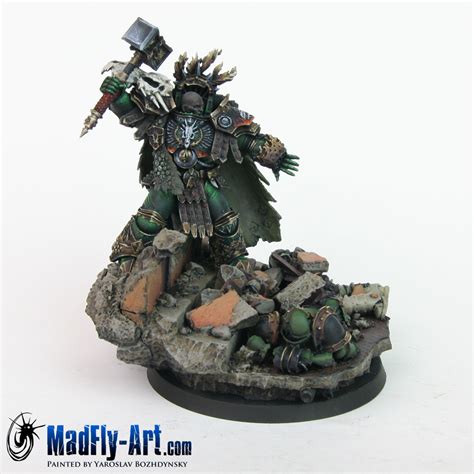 Vulkan Primarch Of The Salamanders – MadFly-Art Miniature Painting Studio