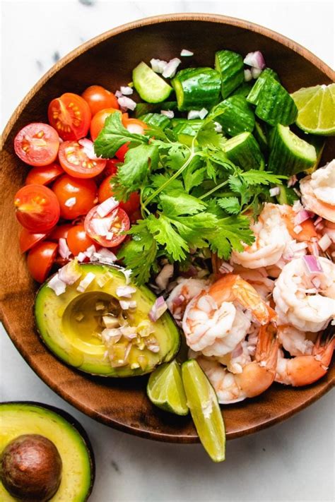 Keto Shrimp Avocado Salad Recipe | I Heart Umami®