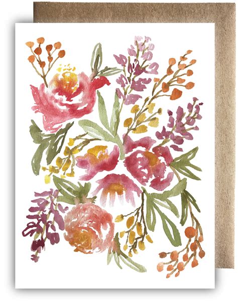 Watercolor Florals Collection — Maija Rebecca Hand Drawn