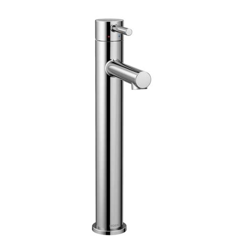 Moen One Hole Vessel Bathroom Sink Faucet with Supply Line, 6192BG ...