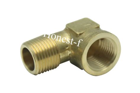 Brass Pipe 90 Deg 1 2 Male Bspt X 1 2 Female Bspp Street Elbow Forged Fitting Fuel Air Boat In