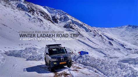 WINTER LADAKH SUV ROAD TRIP | LEH LADAKH | 6N7D | MARCH 2020 ...