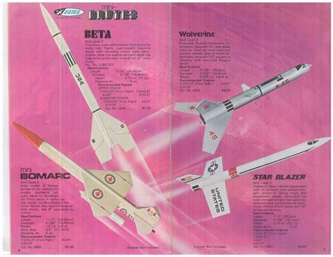 Estes Model Rockets Catalog Retro J T Km Zeum