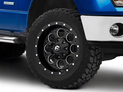 Fuel Wheels F 150 Revolver Matte Black Milled 6 Lug Wheel 20x9 1mm Offset D52520909850 09 14