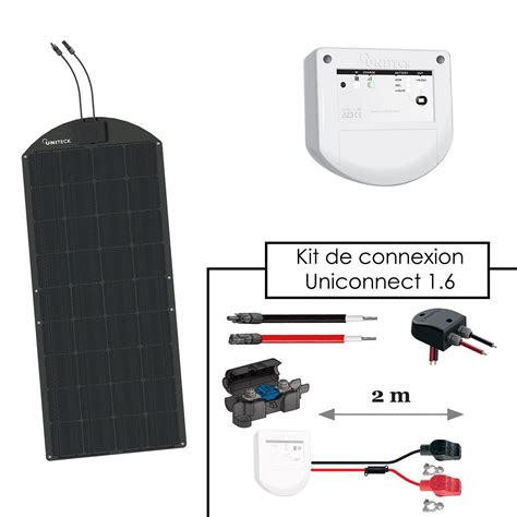 Kit Solaire 100W Flexible Uniteck