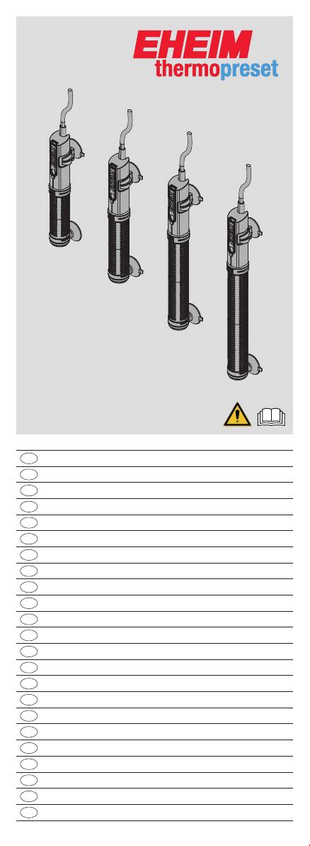 Eheim Thermopreset 150 Handleiding Nederlands 96 Pagina S