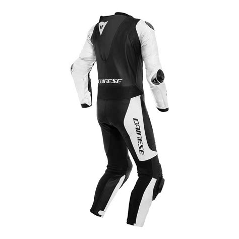 Dainese Laguna Seca Perforated Leather Suit White Motardinn