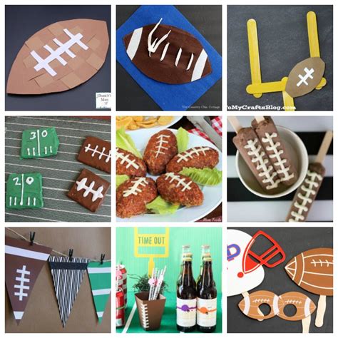 Touchdown! 30 Football Crafts, Activities, & Party Ideas for Kids | Sunny Day Family