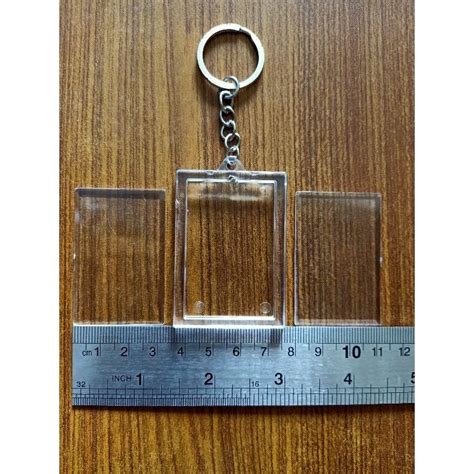 Jual Gantungan Kunci Polos 2 Sisi Keychain Kunci Akrilik Acrylic