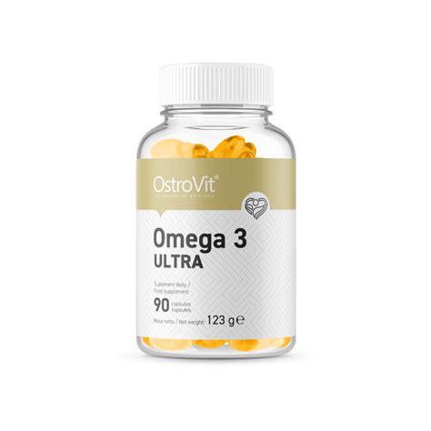 Ostrovit Omega Ultra Kap Kwasy Dha I Epa