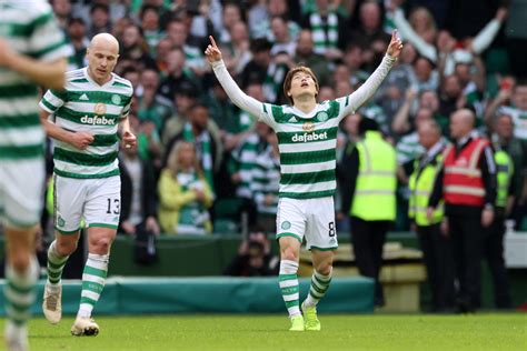 Celtic Star Kyogo Receives Recognition For Glasgow Derby Double