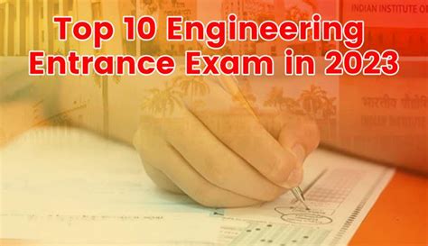 List Of Top Engineering Entrance Exams In India