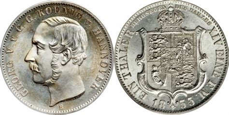 Thaler George V Kingdom Of Hannover Numista