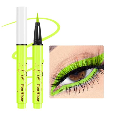 Ceimmol 12 Colors Fluorescent Eyeliner Pen Face Body Paint Pen Festival