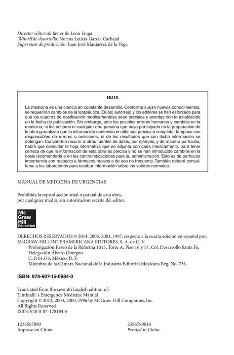 Tintinalli Manual De Medicina De Urgencias A Ed Booksmedicos Org Pdf