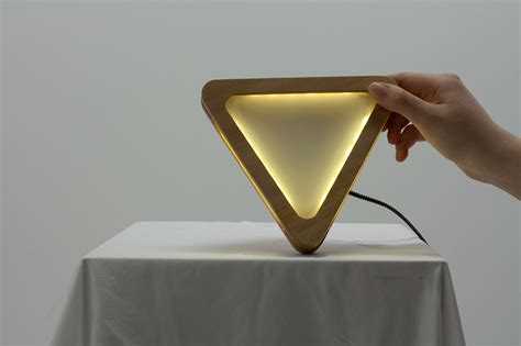 Pyramid lamp on Behance