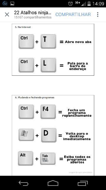 Lista Completa De Teclas De Atalho Do Left Artofit