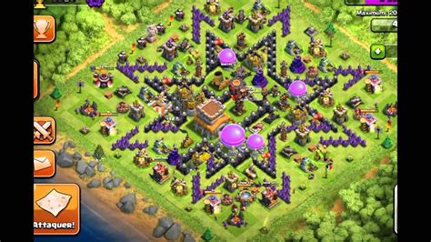 Top 10 Des Plus Beaux Villages De Clash Of Clans Youtube