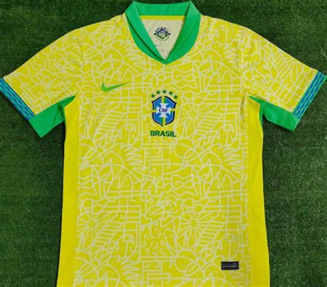 Site Vaza Suposta Camisa Da Sele O Brasileira Veja Imagens