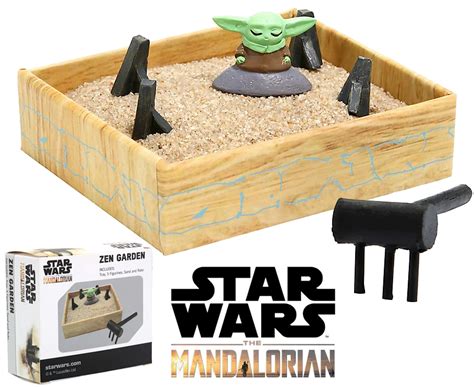 Jardim Zen Star Wars The Mandalorian Baby Yoda Zen Garden Blog De